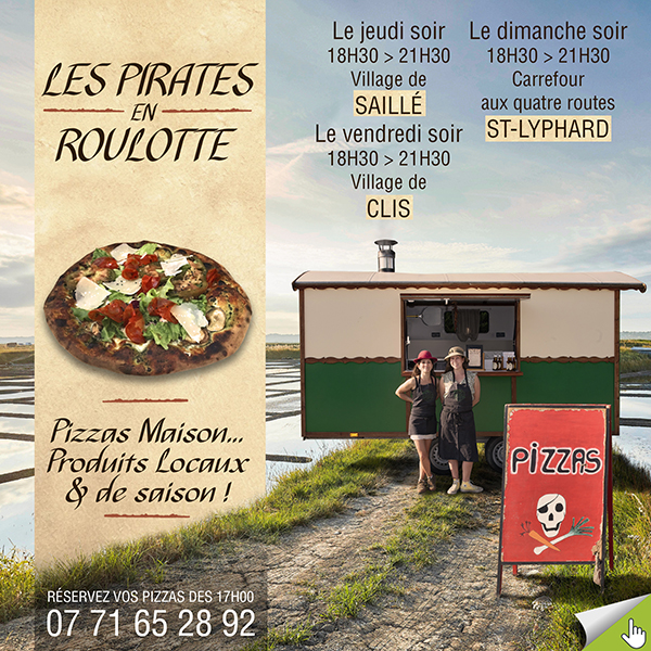 Food Truck Pizza - Guérande Saillé